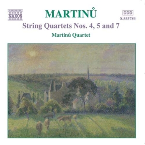 Martinu Bohuslav - String Quartets Vol 3 i gruppen VI TIPSAR / Julklappstips CD hos Bengans Skivbutik AB (564863)