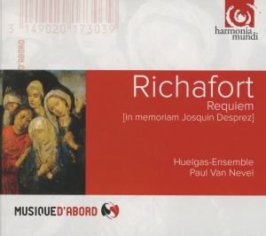 J. Richafort - Requiem i gruppen CD / Klassiskt,Övrigt hos Bengans Skivbutik AB (565364)