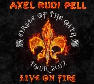 Axel Rudi Pell - Live On Fire i gruppen Minishops / Axel Rudi Pell hos Bengans Skivbutik AB (566168)