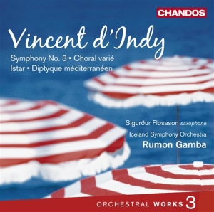 D Indy - Orchestral Works Vol 3 i gruppen Externt_Lager / Naxoslager hos Bengans Skivbutik AB (566726)