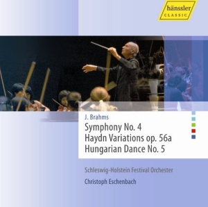 Brahms Johannes - Symphony No. 4, Haydn Variations Op i gruppen Externt_Lager / Naxoslager hos Bengans Skivbutik AB (567289)