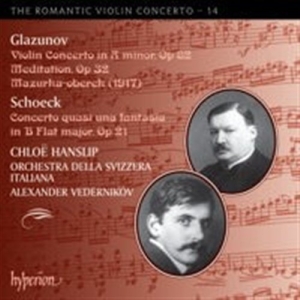 Glazunov / Schoeck - Romantic Violin Concerto Vol 14 i gruppen VI TIPSAR / Julklappstips CD hos Bengans Skivbutik AB (568694)