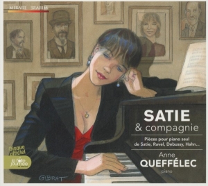 Queffelec - Satie & Compagnie i gruppen CD / Klassiskt,Övrigt hos Bengans Skivbutik AB (568723)