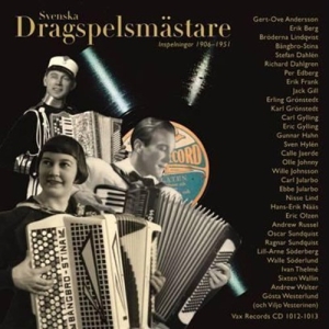 Svenska Dragspelsmästare - Inspelningar 1906-1951 i gruppen CD / Dansband-Schlager hos Bengans Skivbutik AB (570458)