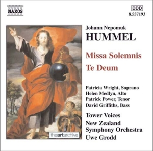 Hummel Johann Nepomuk - Missa Solemnis i gruppen Externt_Lager / Naxoslager hos Bengans Skivbutik AB (571173)