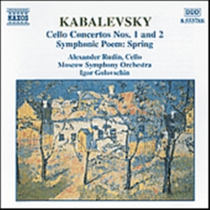 Kabalevsky Dmitry - Cello Concertos 1 & 2 i gruppen VI TIPSAR / Julklappstips CD hos Bengans Skivbutik AB (578703)