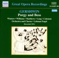 Gershwin George - Porgy & Bess Complete i gruppen VI TIPSAR / Julklappstips CD hos Bengans Skivbutik AB (579528)