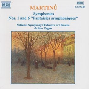 Martinu Bohuslav - Symphonies 1 & 6 i gruppen Externt_Lager / Naxoslager hos Bengans Skivbutik AB (579715)