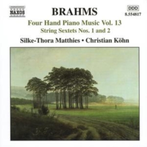 Brahms Johannes - Four Hand Piano Music 13 i gruppen Externt_Lager / Naxoslager hos Bengans Skivbutik AB (580621)