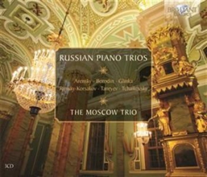 Blandade Artister - Russian Piano Trios i gruppen CD / Övrigt hos Bengans Skivbutik AB (580770)