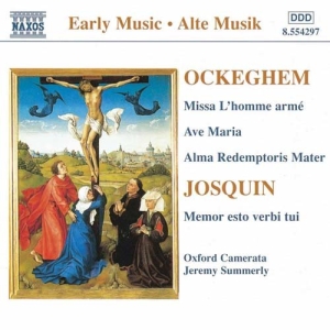 Ockeghem/Josquin Desprez - Missa Lhomme Arme i gruppen Externt_Lager / Naxoslager hos Bengans Skivbutik AB (581063)