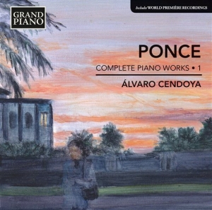 Ponce - Piano Works Vol 1 i gruppen VI TIPSAR / Julklappstips CD hos Bengans Skivbutik AB (581228)