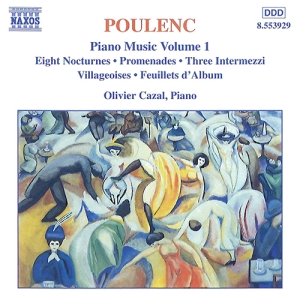 Poulenc Francis - Piano Music Vol 1 i gruppen Externt_Lager / Naxoslager hos Bengans Skivbutik AB (583833)