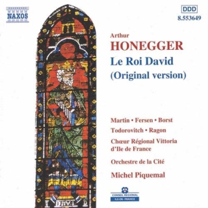 Honegger Arthur - Le Roi David i gruppen Externt_Lager / Naxoslager hos Bengans Skivbutik AB (587169)