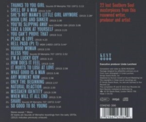 Greer Dan - Beale Street Soul Man: The Sounds O i gruppen CD / Pop-Rock hos Bengans Skivbutik AB (587298)