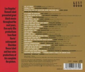 Various Artists - Romark Records: Kent Harris' Soul S i gruppen CD / Pop-Rock,RnB-Soul hos Bengans Skivbutik AB (587299)