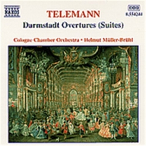 Telemann Georg Philipp - Darmstadt Overtures i gruppen Externt_Lager / Naxoslager hos Bengans Skivbutik AB (587991)