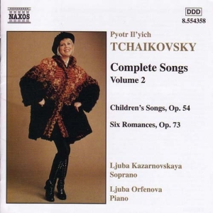 Tchaikovsky Pyotr - Complete Songs Vol 2 i gruppen VI TIPSAR / Julklappstips CD hos Bengans Skivbutik AB (589618)