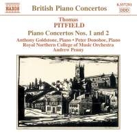 Pitfield Thomas - Piano Concertos 1 & 2 i gruppen CD / Klassiskt hos Bengans Skivbutik AB (598568)