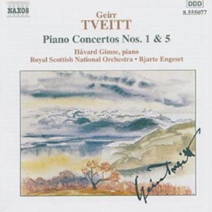 Tveitt Geirr - Piano Concertos 1 & 5 i gruppen Externt_Lager / Naxoslager hos Bengans Skivbutik AB (599578)