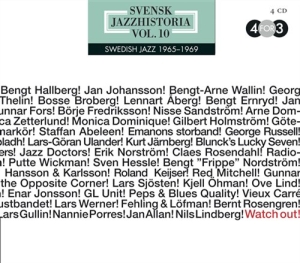 Blandade Artister - Svensk Jazzhistoria Vol. 10 i gruppen CD / Jazz hos Bengans Skivbutik AB (599793)