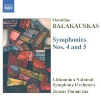 Balakauskas - Symphonies 4 & 5 i gruppen VI TIPSAR / Julklappstips CD hos Bengans Skivbutik AB (600529)