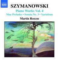 Szymanowski Karol - Piano4 i gruppen Externt_Lager / Naxoslager hos Bengans Skivbutik AB (600700)