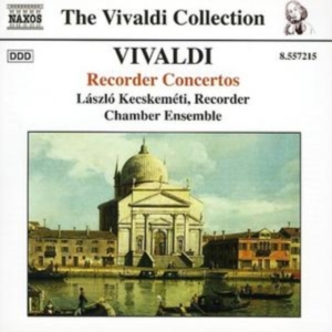 Vivaldi - Recorder Concertos i gruppen Externt_Lager / Naxoslager hos Bengans Skivbutik AB (603066)
