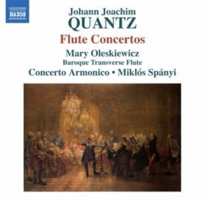 Quantz - Flute Concertos i gruppen Externt_Lager / Naxoslager hos Bengans Skivbutik AB (611352)