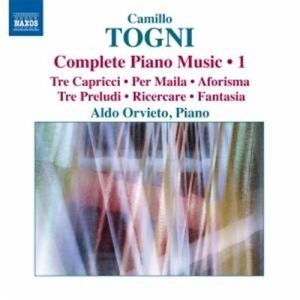 Togni - Complete Piano Music Vol 1 i gruppen Externt_Lager / Naxoslager hos Bengans Skivbutik AB (611358)