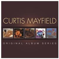 CURTIS MAYFIELD - ORIGINAL ALBUM SERIES i gruppen VI TIPSAR / Julklappstips CD hos Bengans Skivbutik AB (612356)