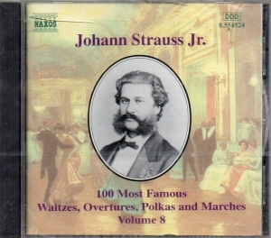 Strauss Johann Ii - 100 Most Famous Works 8 i gruppen VI TIPSAR / Julklappstips CD hos Bengans Skivbutik AB (612765)