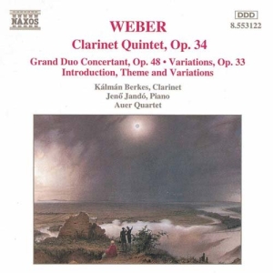 Weber Carl Maria Von - Clarinet Works i gruppen VI TIPSAR / Julklappstips CD hos Bengans Skivbutik AB (612773)