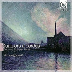 Debussy/Dutilleux/Ravel - Quatuors A Cordes i gruppen CD / Övrigt hos Bengans Skivbutik AB (619699)