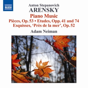 Arensky - Piano Music i gruppen Externt_Lager / Naxoslager hos Bengans Skivbutik AB (620655)