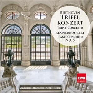 Zacharias Christian - Beethoven: Tripelkonzert i gruppen CD / Klassiskt hos Bengans Skivbutik AB (623835)