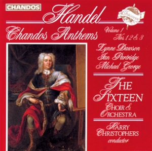 Handel - Chandos Anthems Vol 1 i gruppen VI TIPSAR / Julklappstips CD hos Bengans Skivbutik AB (624076)