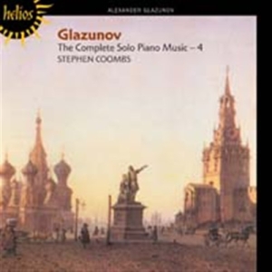 Glazunov - Solo Piano Music Vol 4, The Co i gruppen Externt_Lager / Naxoslager hos Bengans Skivbutik AB (624078)