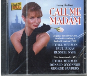 Berlin Irving - Call Me Madam i gruppen CD / Film-Musikal hos Bengans Skivbutik AB (625641)