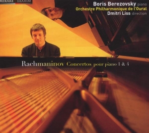 Boris Berezovsky & Dmitri Liss - Rachmaninov Concertos Pour Piano 1 & 4 i gruppen CD / Klassiskt,Övrigt hos Bengans Skivbutik AB (627679)