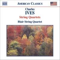 Ives - String Quartets Nos.1 & 2 i gruppen Externt_Lager / Naxoslager hos Bengans Skivbutik AB (627900)