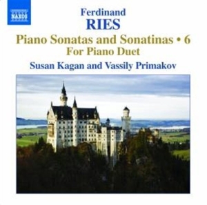 Ries - Piano Sonatas Vol 6 i gruppen VI TIPSAR / Julklappstips CD hos Bengans Skivbutik AB (628240)