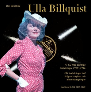 Billquist Ulla - Den Kompletta i gruppen CD / Dansband-Schlager hos Bengans Skivbutik AB (629005)