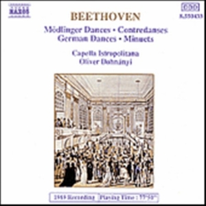 Beethoven Ludwig Van - Dances i gruppen Externt_Lager / Naxoslager hos Bengans Skivbutik AB (629365)