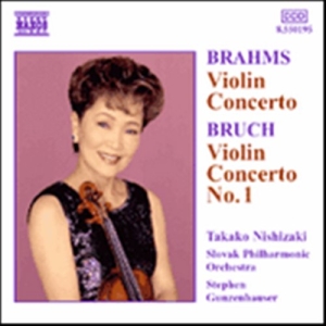 Brahms/Bruch - Violin Concertos i gruppen Externt_Lager / Naxoslager hos Bengans Skivbutik AB (629370)