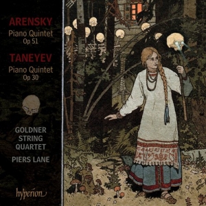 Taneyev / Arensky - Piano Quintets i gruppen Externt_Lager / Naxoslager hos Bengans Skivbutik AB (631666)