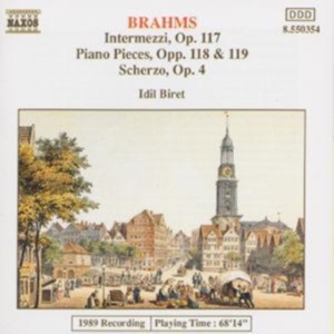 Brahms Johannes - Piano Pieces Opp 117-119 i gruppen Externt_Lager / Naxoslager hos Bengans Skivbutik AB (635476)