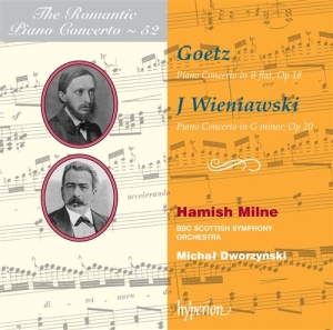 Goetz / Wieniawski - The Romantic Piano Concerto Vol 52 i gruppen Externt_Lager / Naxoslager hos Bengans Skivbutik AB (636716)