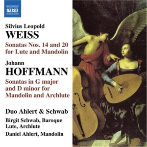 Weiss/Hoffmann - Sonatas For Flute And Mandolin i gruppen Externt_Lager / Naxoslager hos Bengans Skivbutik AB (637259)