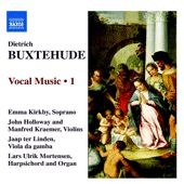 Buxtehude: Kirkby/Mortensen - Vocal Music Vol. 1 i gruppen Externt_Lager / Naxoslager hos Bengans Skivbutik AB (637609)